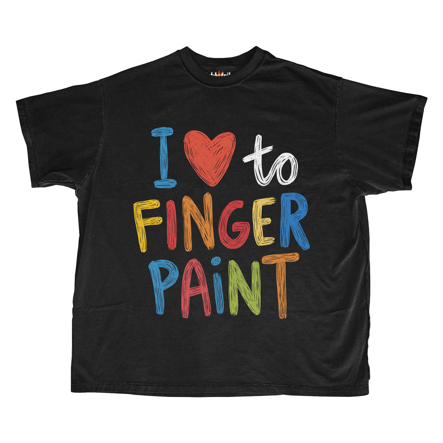 I LOVE TO FINGER PAINT