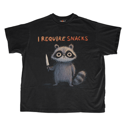 I REQUIRE SNACKS