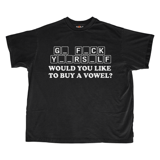 WOULD YOU LIKE TO BUY A VOWEL