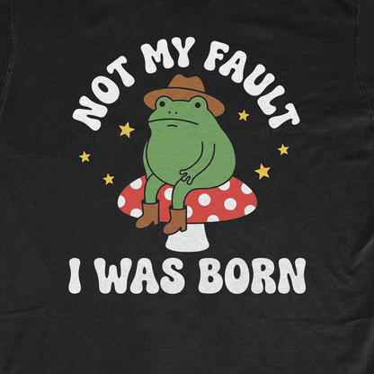 NOT MY FAULT I WAS BORN