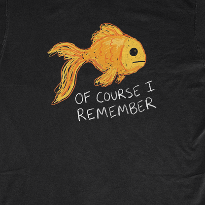 OF COURSE I REMEMBER