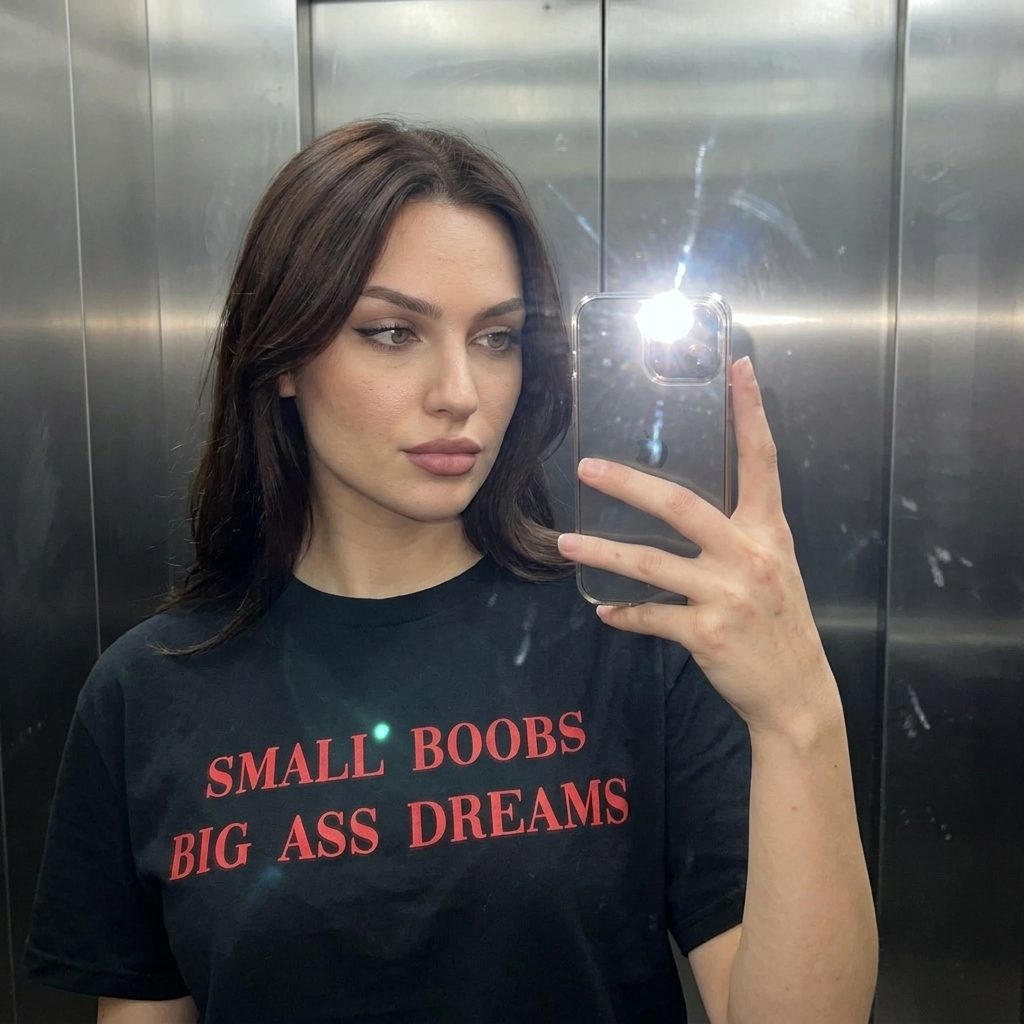 SMALL BOOBS BIG AS* DREAMS